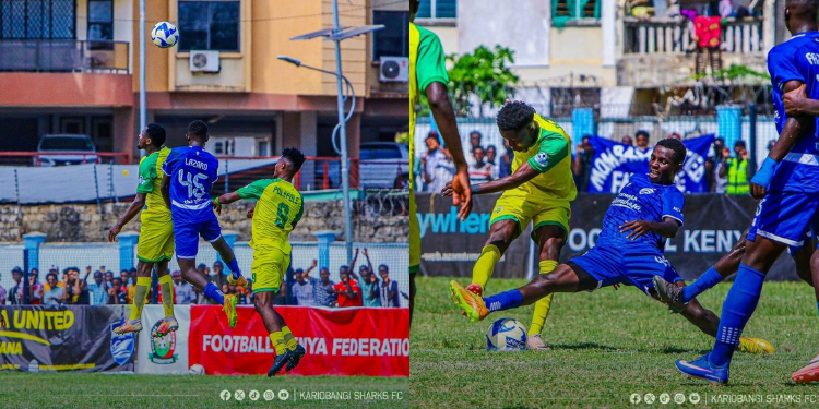 Drama as Referee John Sulwe Attacked, Kariobangi Sharks Vs Mombasa United Abandoned
