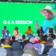 Farmers in Githunguri, Kiambu County during the Safaricom event PHOTO/File