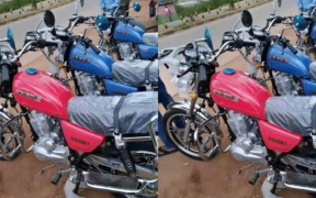 Photo showing Watu credit Motorbikes awaiting purchase. Photo/ Watu Credit