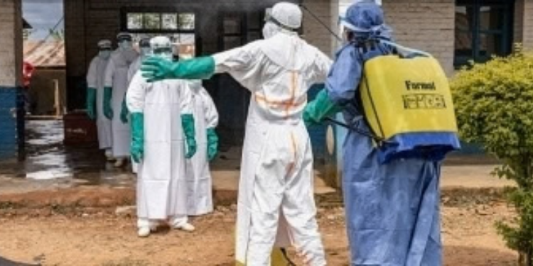 A photo of Ebola PPE. PHOTO/Talk Africa