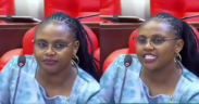 A photo collage of Nyandarua MCA Milka Nyambura during vetting for Patrick Ndung’u Kabugi, a nominee for Chief Officer of Youth Affairs, Sports and Innovation on October 8, 2026. PHOTO/ Screengrab