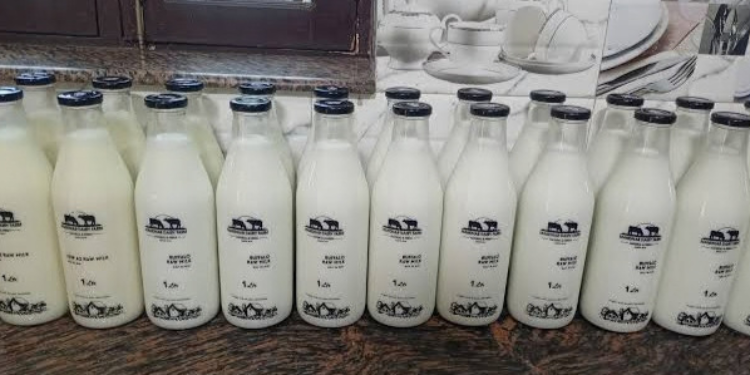 Buffalo milk in bottles PHOTO/iStock