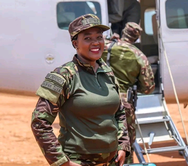 Photo of Defense Cabinet Secretary Hon. Soipan Tuya. PHOTO/ Soipan Tuya Facebook