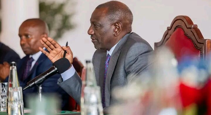 President Ruto hosts Vice- Chancellors at Statehouse amid strike in public universities. PHOTO/ RUTO FACEBOOK