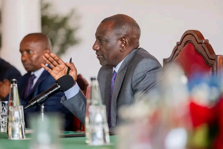 President Ruto hosts Vice- Chancellors at Statehouse amid strike in public universities. PHOTO/ RUTO FACEBOOK