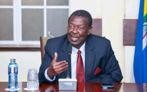 Prime Cabinet Secretary Musalia Mudavadi. PHOTO/ Mudavadi, Facebook. Principal Secretary for Foreign Affairs, Kenya, Korir Sing’oei.