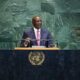 President William Ruto delivering Kenya’s National Statement at the General Assembly Debate of the United Nations in New York on September 24, 2025. PHOTO/ Ruto X