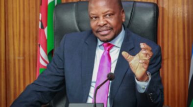 A photo of Agriculture CS Mutahi Kagwe/ X Account