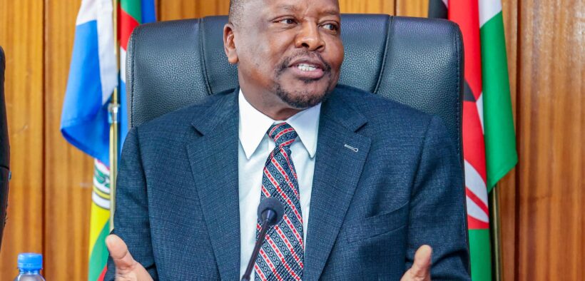 A photo of Agriculture CS Mutahi Kagwe/ X Account