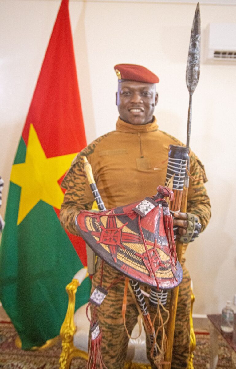 Burkina Faso’s president Ibrahim Traoré. PHOTO Ibrahim Traoré X