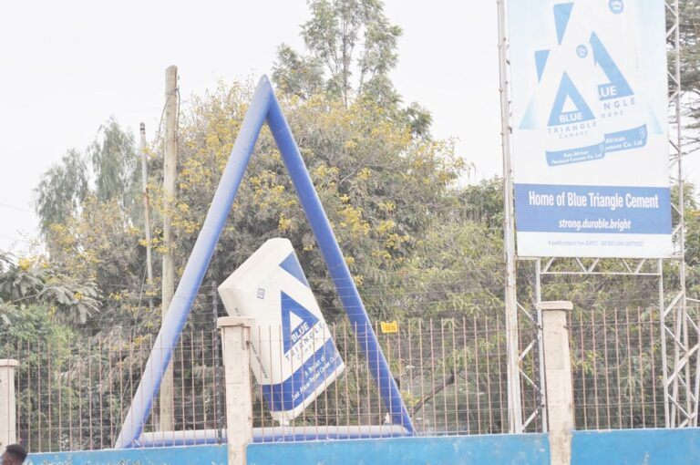Entrance to the East Africa Portland Cement factory in Athi river Photo credit:File/X. Kalahari Cement
