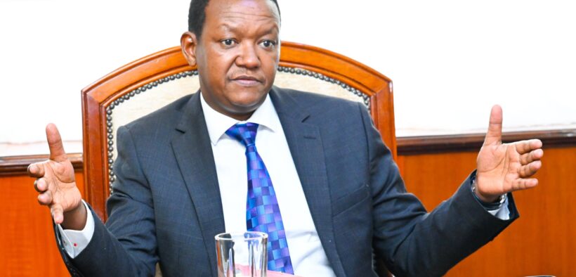 Labor CS Dr. Alfred Mutua PHOTO/ Dr. Mutua X Account