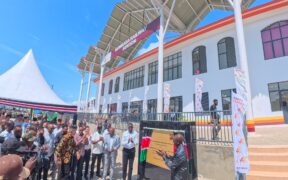 President William Ruto commissions the new Mombasa Railway Station. PHOTO/ Kenya Railways X