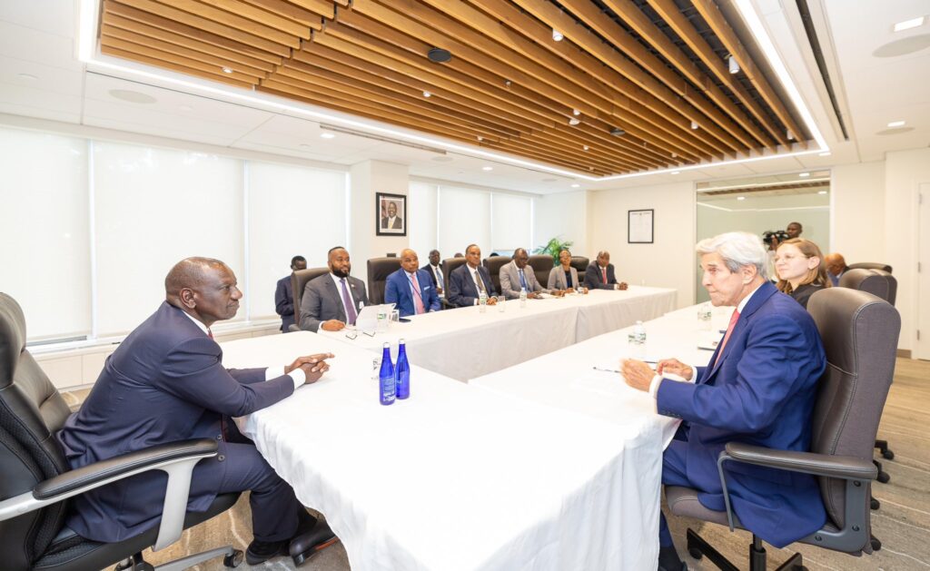 President William Ruto and other leaders attends a conference at United Nations General Assembly in New York on September 24, 2025. PHOTO/ Ruto X