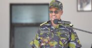 General Charles Kahariri conducted a two-day visit to Kenya Navy Base (KNB), Mtongwe and KNB Manda Bay