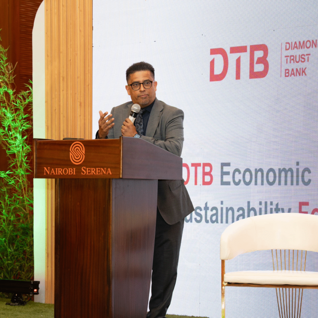 DTB Finance & Strategy Director, Alkarim Jiwa, during a past event. PHOTO/DTB.