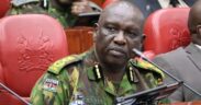 Police IG Douglas Kanja appearing before the National Assembly Security Committee on September 9, 2025. PHOTO/Parliament.