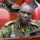 Police IG Douglas Kanja appearing before the National Assembly Security Committee on September 9, 2025. PHOTO/Parliament.