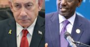 A photo collage of President William Ruto and Israeli Prime Minister Benjamin Netanyau. PHOTO/ PCS/ Prime Minister Israel X.