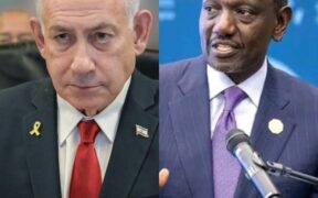 A photo collage of President William Ruto and Israeli Prime Minister Benjamin Netanyau. PHOTO/ PCS/ Prime Minister Israel X.
