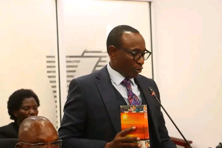 Kenya Prisons Commissioner General Patrick Arunduhu appearing before the National Assembly Committee on Cohesion and Equal Opportunities on September 11, 2025. PHOTO/Parliament.