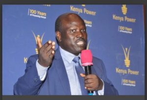 Kenya Power Managing Director and CEO Joseph Siror. PHOTO/KPLC.