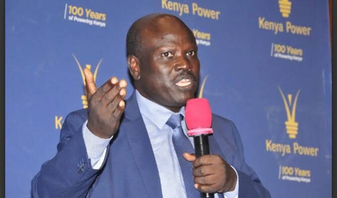 Kenya Power Managing Director and CEO Joseph Siror. PHOTO/KPLC.