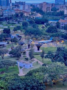 A scenic view of Uhuru Park Photo/FB