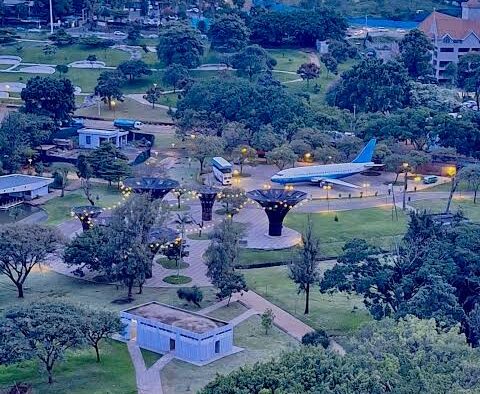 A scenic view of Uhuru Park Photo/FB