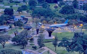 A scenic view of Uhuru Park Photo/FB