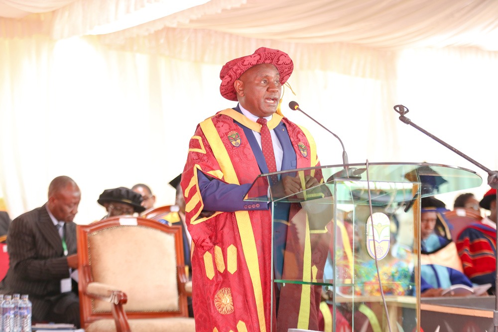 TUK Vice Chancellor Prof. Benedict Mutua. PHOTO/TUK.