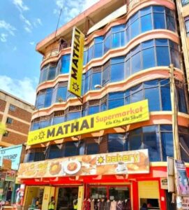 A picture of Mathai Supermarket in the Nairobi CBD Photo/UGC