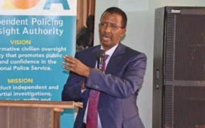 IPOA Chairperson Mr. Ahmed Issack Hassan. PHOTO/ Citizen Digital.