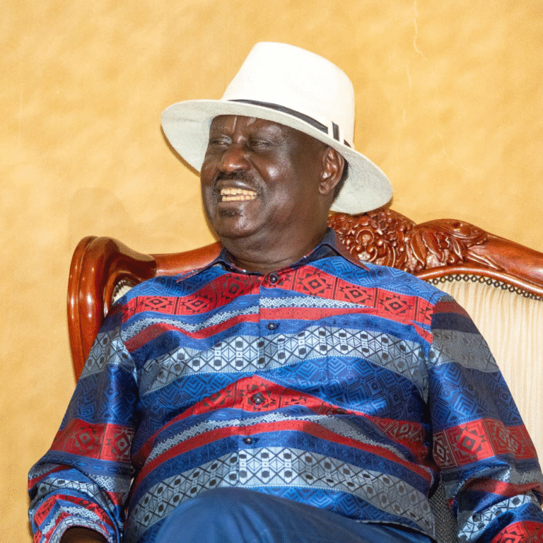 Former Prime Minister Raila Odinga