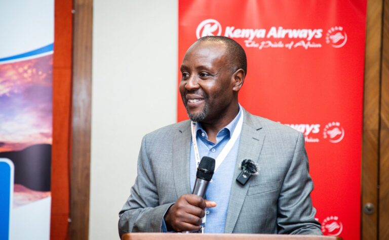 Kenya Airways Group Managing Director and Chief Executive Officer Allan Kilavuka. (Photo: X/KQ)