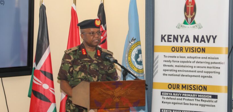 Commander Kenya Navy, Major General Paul Otieno, officially inaugurated the Women Leadership Development Course at the Kenya Naval Training College, Mtongwe, in Mombasa County.