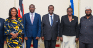 IEBC Officials in a meeting with Prime CS Musalia Mudavadi. PHOTO/ IEBC X.