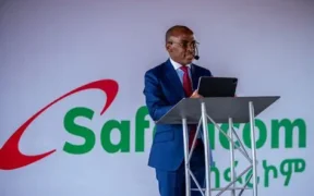 Safaricom CEO Peter Ndegwa. PHOTO/Safaricom.