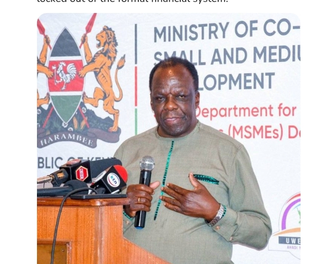 Photo of CS Oparanya/ FACEBOOK