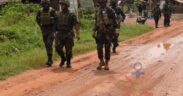 KDF troops patrolling the streets of DRC. PHOTO/KDF.