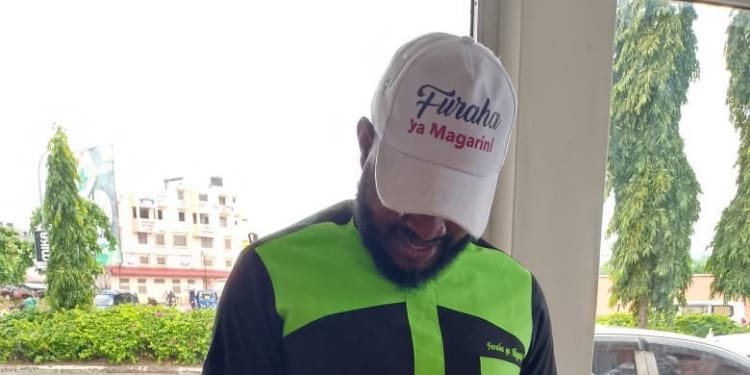 DCP) candidate for Magarinin Constituency by-election Furaha Chengo Ngumbao