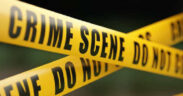 Crime scene tape in Kenya. PHOTO/The Standard.