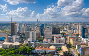 Aerial view of Nairobi downtown Kenya. PHOTO/ Getty Images.