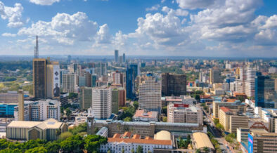 Aerial view of Nairobi downtown Kenya. PHOTO/ Getty Images.