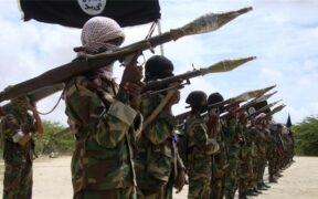 Al-Shabaab terrorist. PHOTO/South African History Online.