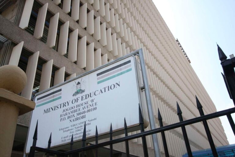 Ministry of Education building in Nairobi. PHOTO/ Nation.