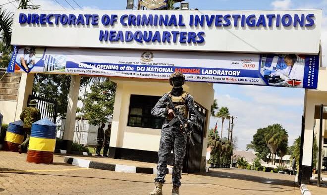 A photo of DCI headquarter gate or illustration purposes/ X Account