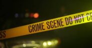 A photo of crime scene tape in Kenya. PHOTO/UGC.