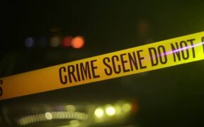 A photo of crime scene tape in Kenya. PHOTO/UGC.