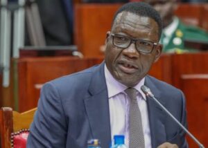 Transport CS nominee Davis Chirchir appears before the Committee on Appointments for vetting on August 2, 2024. PHOTO/ Parliament